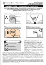 ANIMAL FARM Tek Specs - click to download
