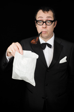 Bob Golding in Morecambe (image: Benjamin Ealovga www.benjaminealovega.com)