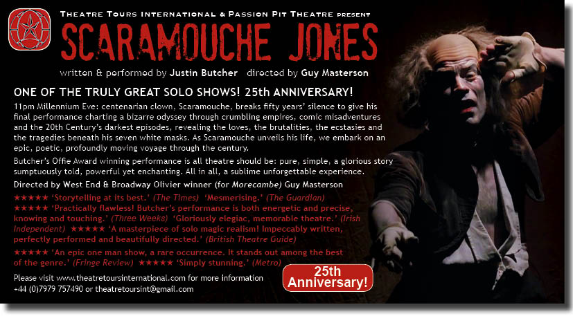 SCARAMOUCHE JONES with Justin Butcher